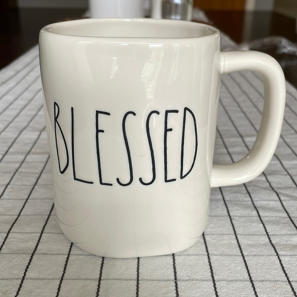 Rae Dunn BLESSED mug